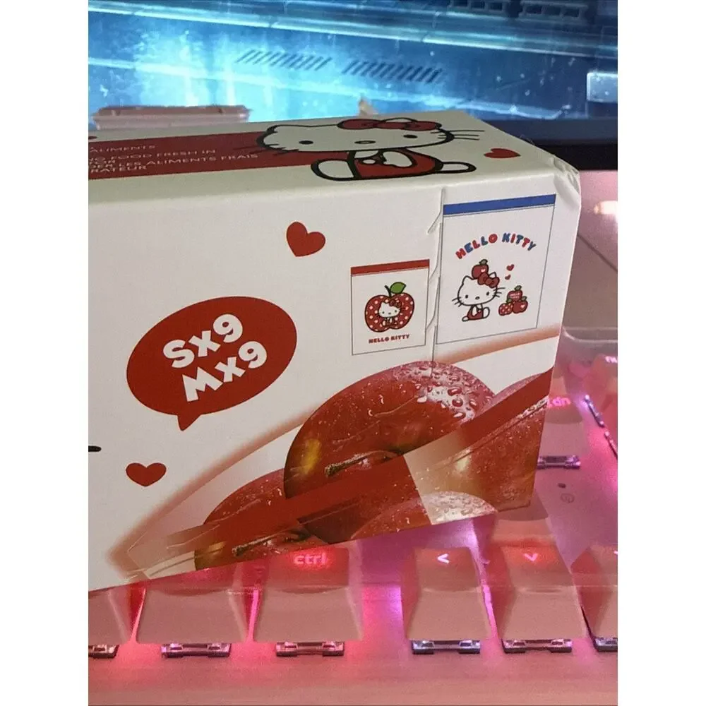 Hello Kitty Zip Food Bag Miniso Reusable  18 Pack Small Medium Apple 2023 Sanrio